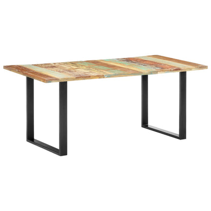 Table à manger 180cm Bois de récupération solide