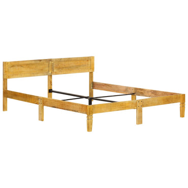 Marco de cama de madera de mango sólido 180 cm