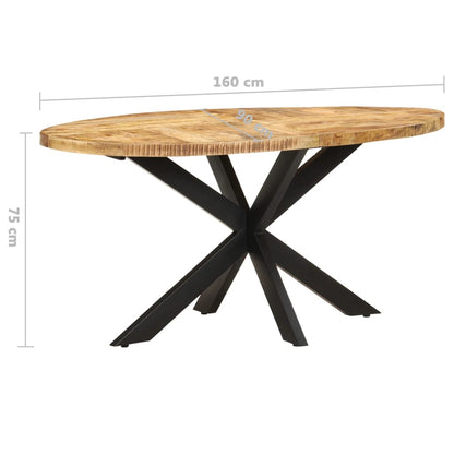 Dining table 160cm Gross mango wood Vorea