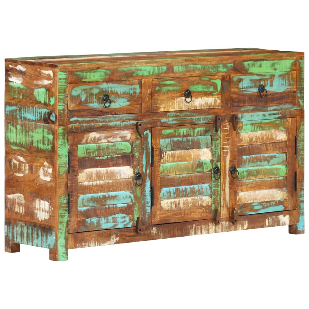 Buffet 110cm Bois massif de récupération INDUS