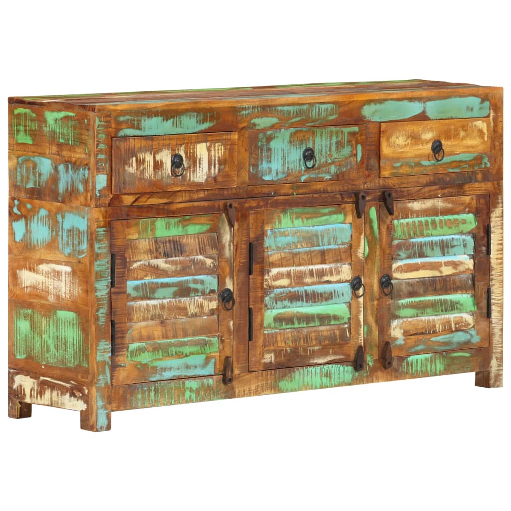 Buffet 110cm Bois massif de récupération INDUS