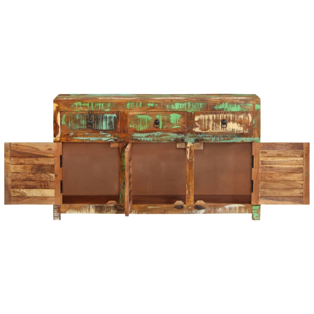 Buffet 110cm Bois massif de récupération INDUS