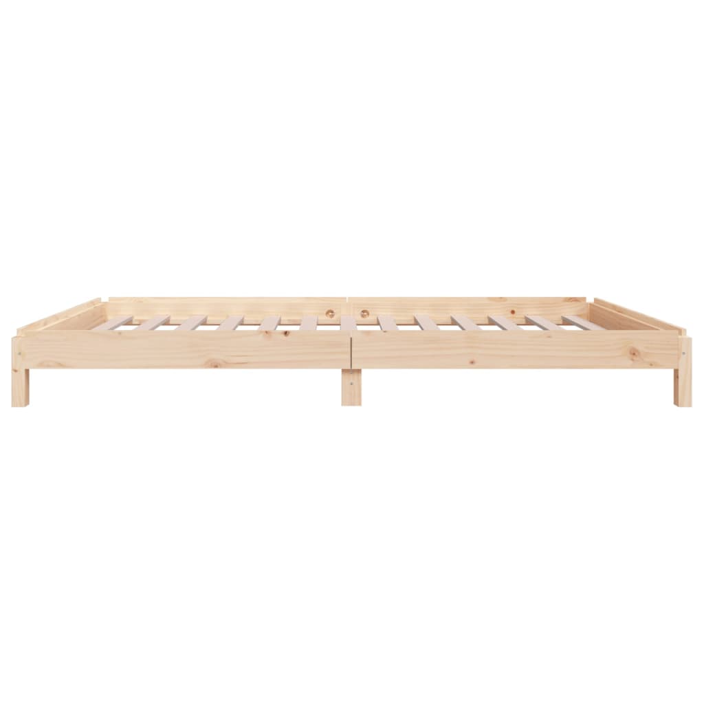 Stackable bed 90x190 cm Solid pine wood