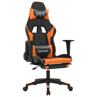 Gaming Chair & Massage und Black Orange Black Fade