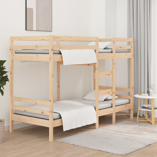 Woody solid pine wood bunk bed