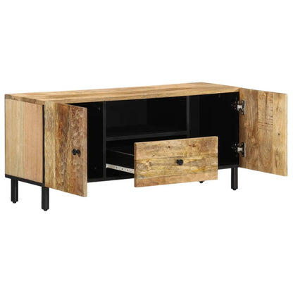 105cm Mangoier Solid Wood TV Furniture