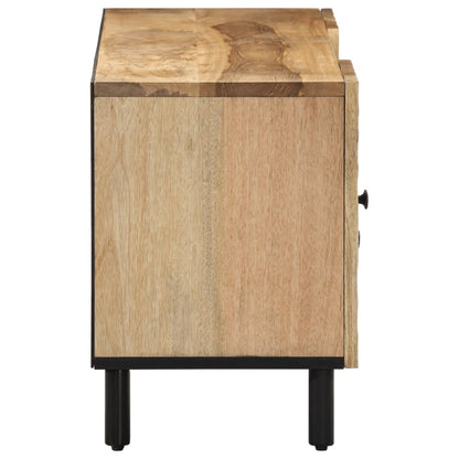 Meuble TV 105cm Bois massif de manguier