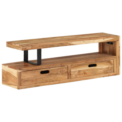 Massiver Acacia -Holz -TV -Schrank