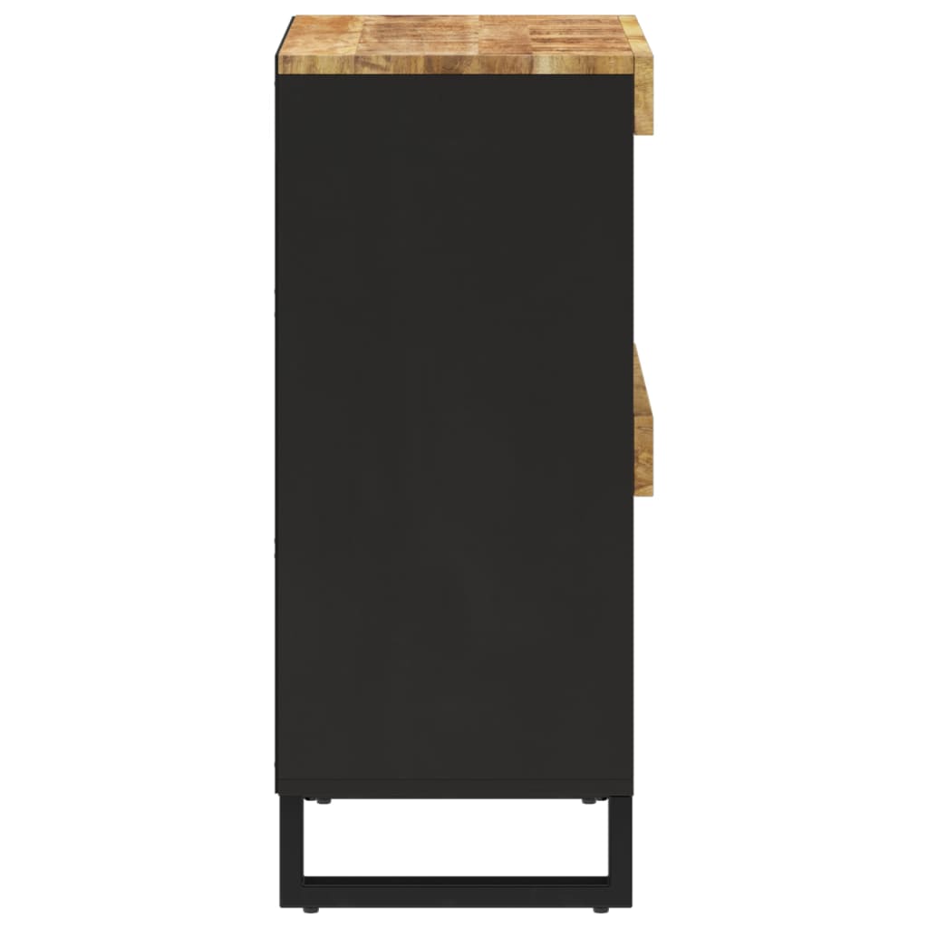 85x33x75 cm solid mango wood cabinet