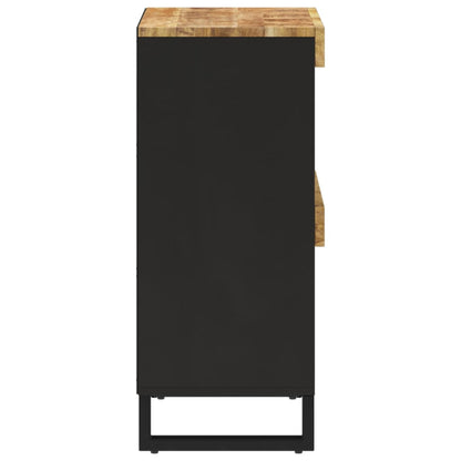 85x33x75 cm solid mango wood cabinet