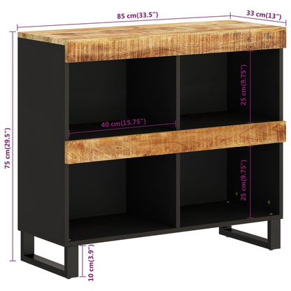 85x33x75 cm de gabinete de madeira de manga sólida