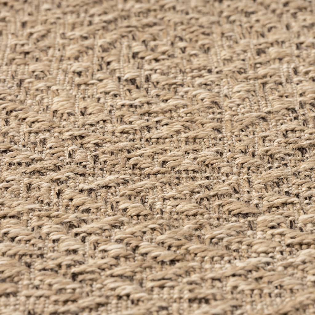 Innen- und Außenjute -Aussehen Teppiche unterschiedliche Durchmesser