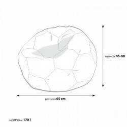 Giant Soccer Pouf Football different formats