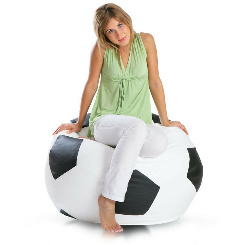 Giant Soccer Pouf Football different formats