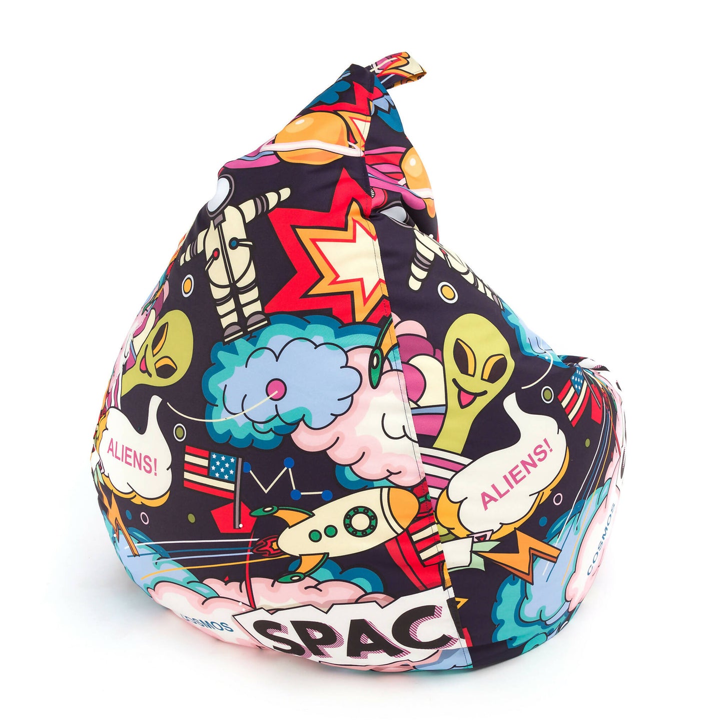 Pouf géant OSCAR Espace Aliens