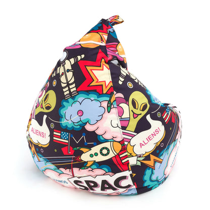 Pouf géant OSCAR Espace Aliens