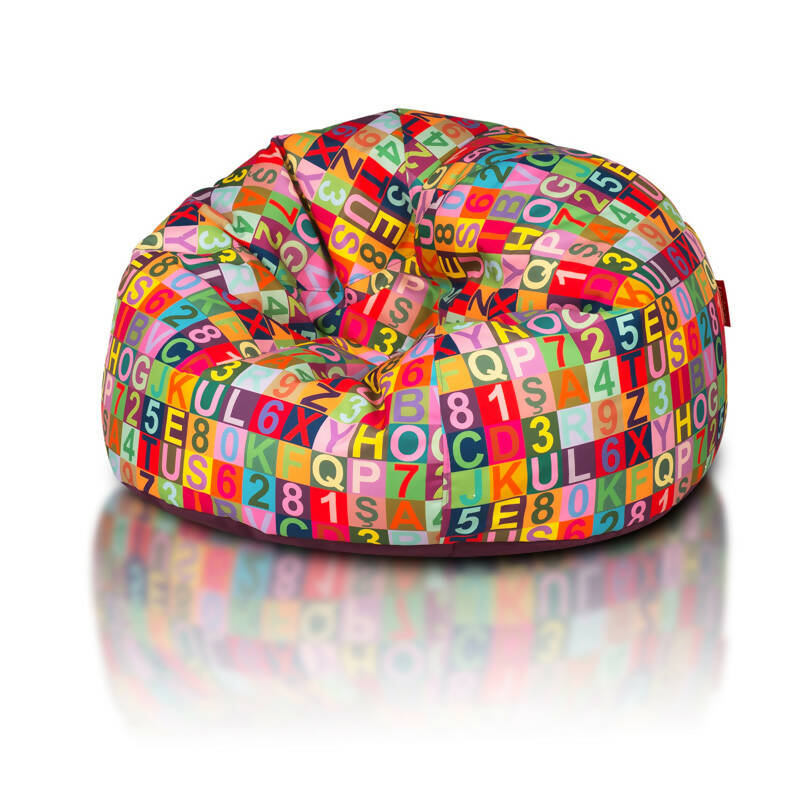 Sakwa Alphabet Pouf