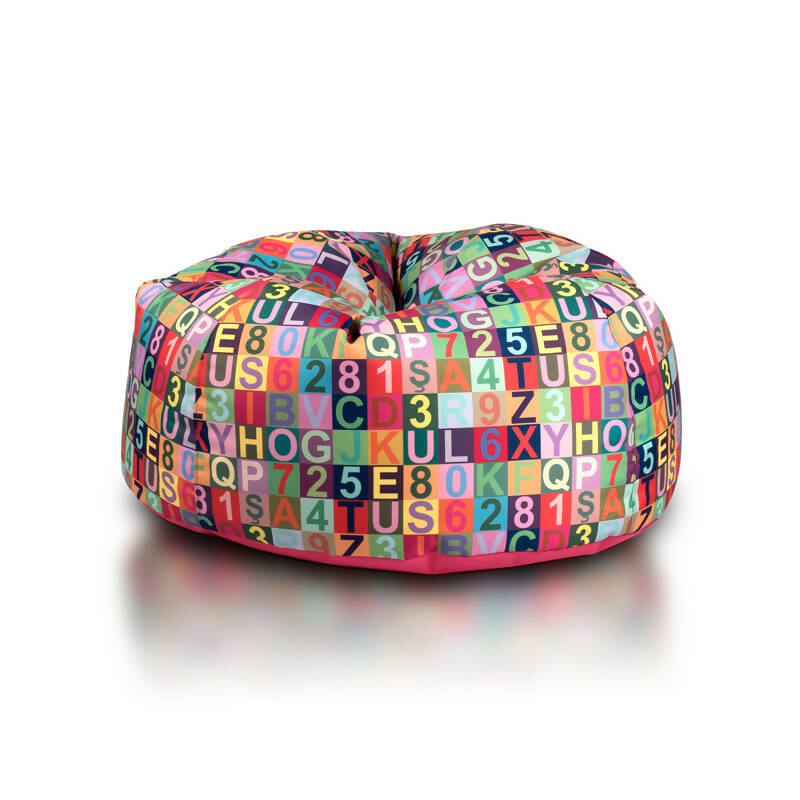 Sakwa Alphabet Pouf